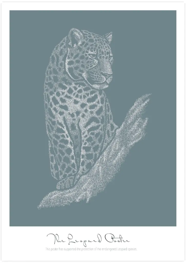 The Leopard Poster